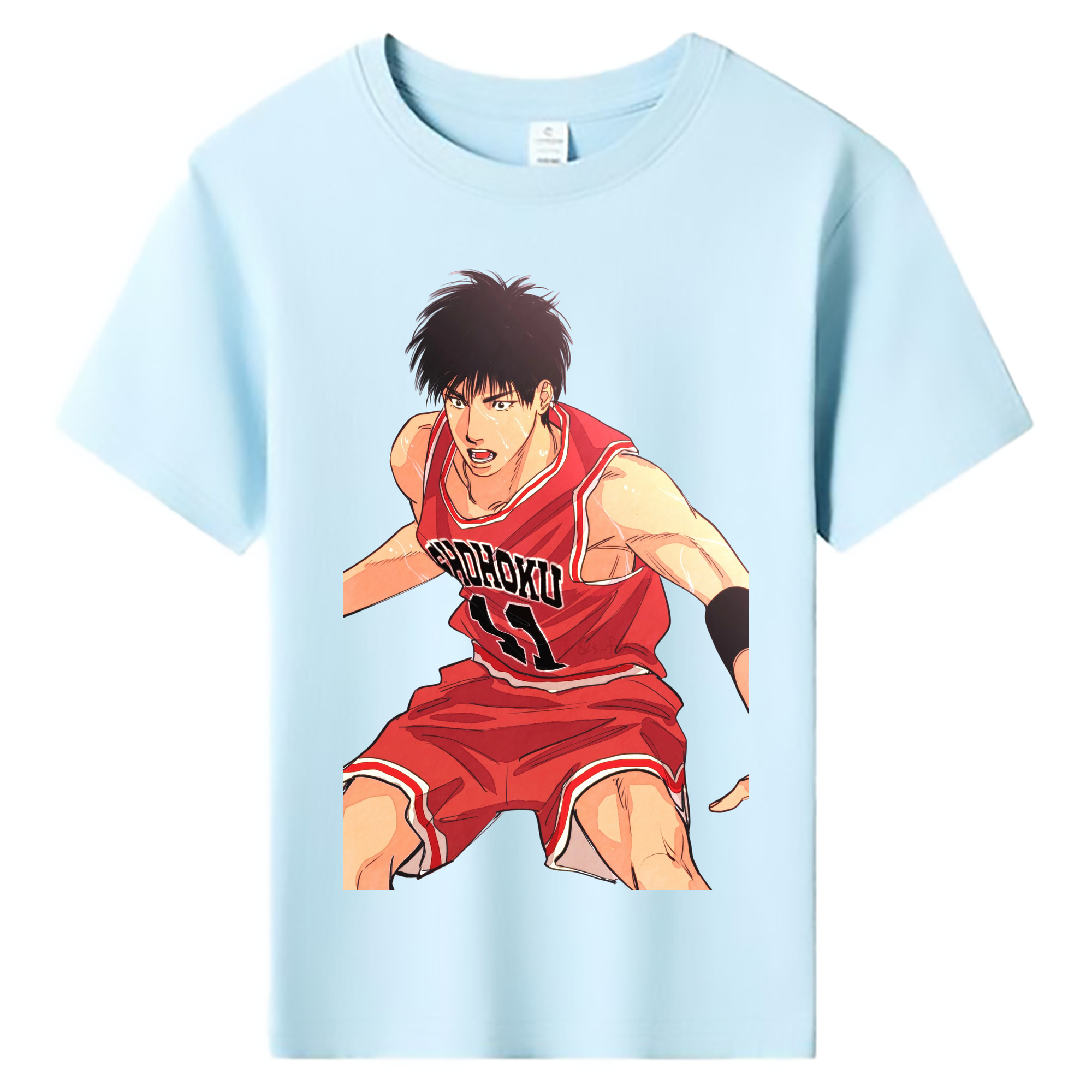 （画像用） SLAM DUNK／スラムダンク 綿100％キッズTシャツ（フロントプリント）